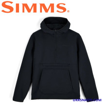 Худи Simms Strata 330 Half-Zip Hoody Black